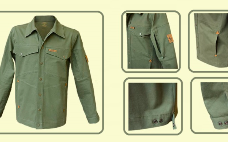 Denim clothes for hunters and fishermen from Acropolis