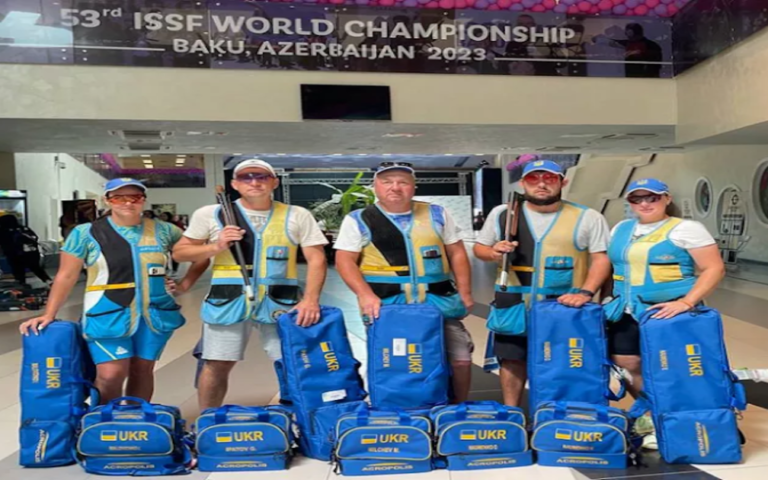 Acropolis – Sponsor of the Ukrainian National Target Shooting Team! Cheer for the Ukraine at the World Championship in Baku!