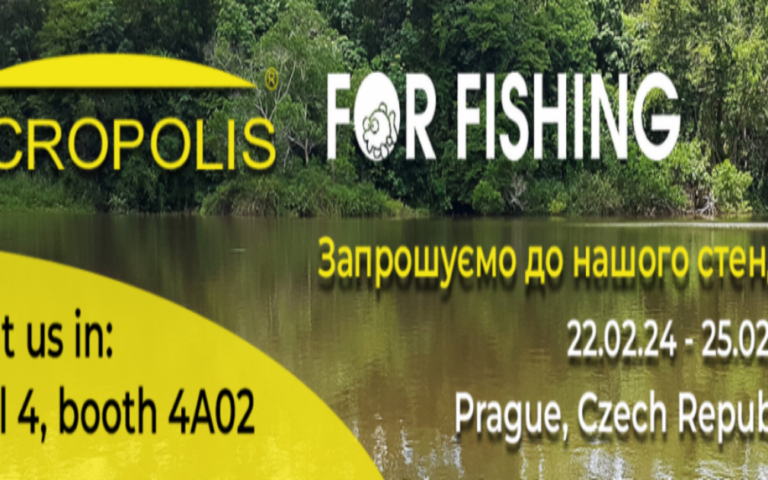Acropolis at the international exhibition Pro Fishing in Prague. Welcome to our stand!