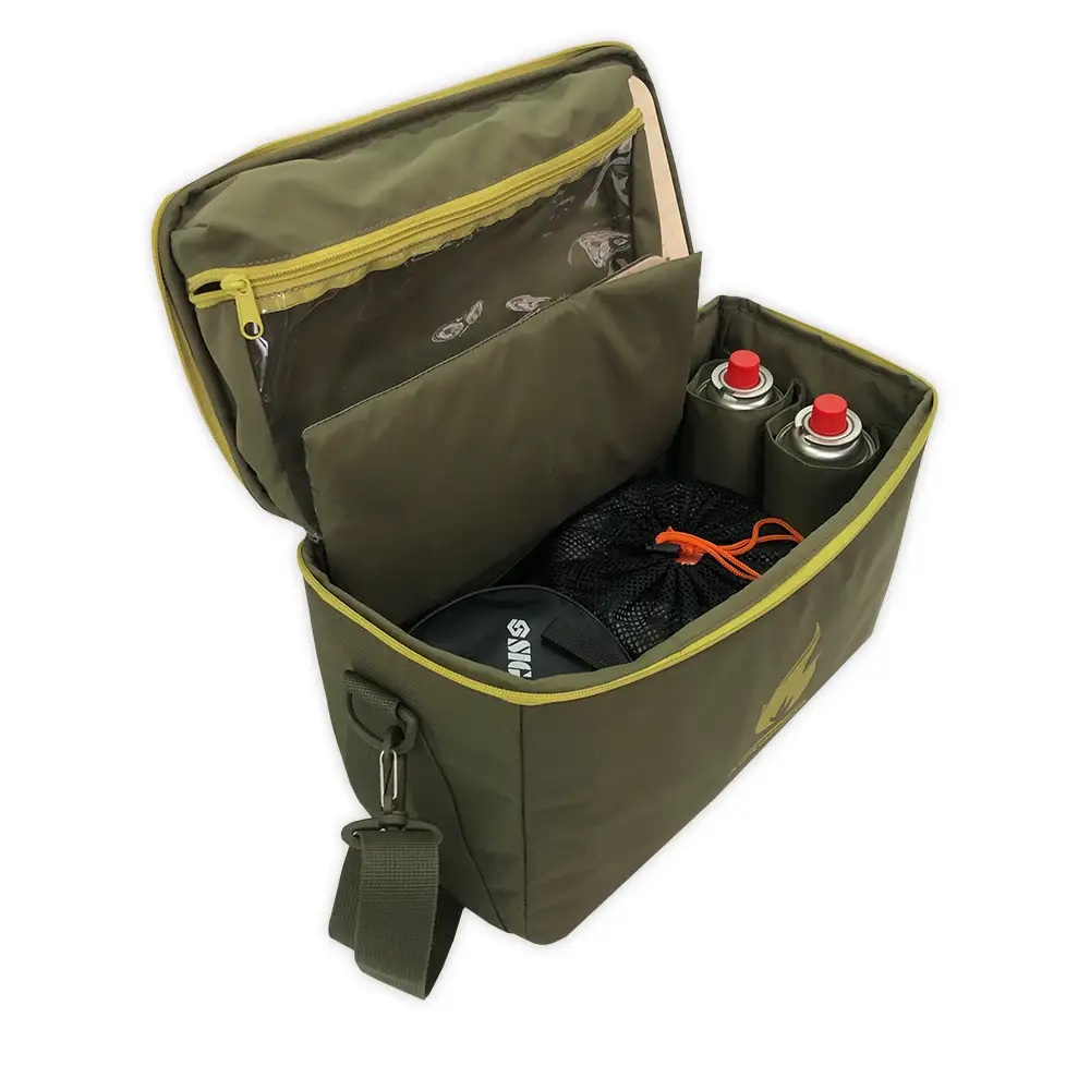 ChHP-4 Picnic Set of 19 Elements: Bag, Utensils, Cauldron, Kettle, Frying Pan, etc.