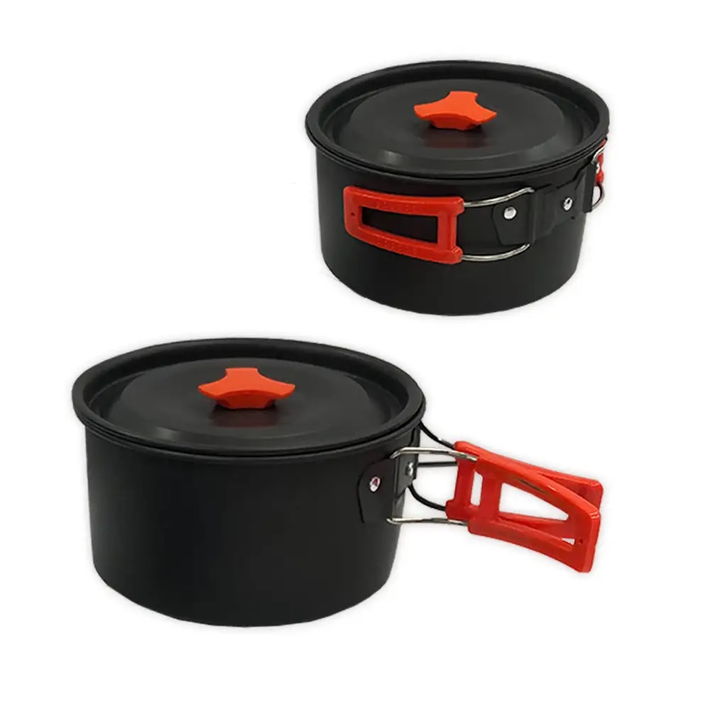 ChHP-4 Picnic Set of 19 Elements: Bag, Utensils, Cauldron, Kettle, Frying Pan, etc.