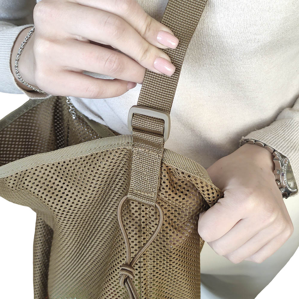 MG-2 Mushroom Forage Folding Mesh Bag. Tote Bag for Shopping
