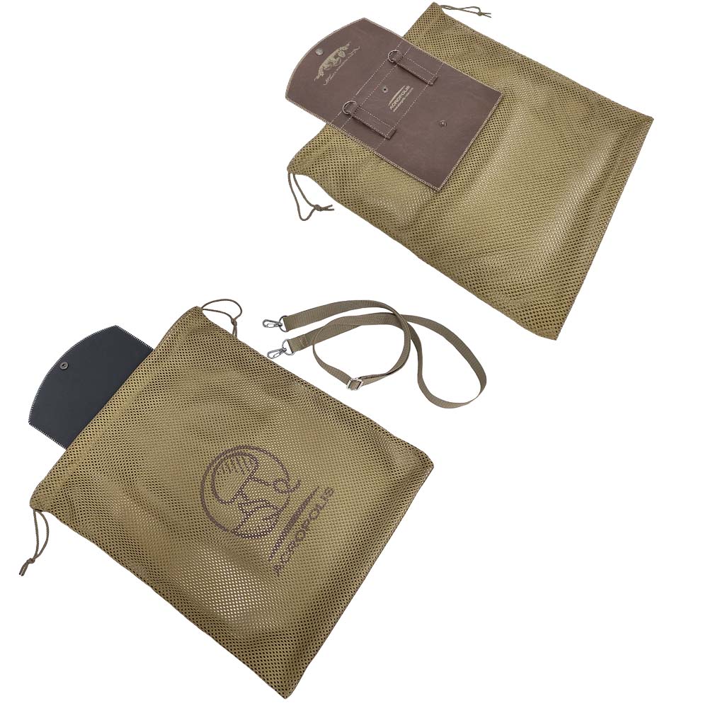 MG-5 Mushroom Picking Fold Mesh Bag with Belt Attachment