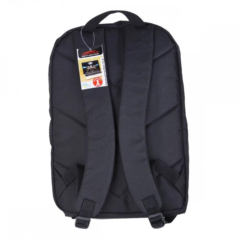 RNB-3/15 Black Laptop Backpack 15.6 inches