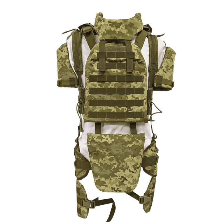 ARPK-01 Modular body armor vest with a quick reset system