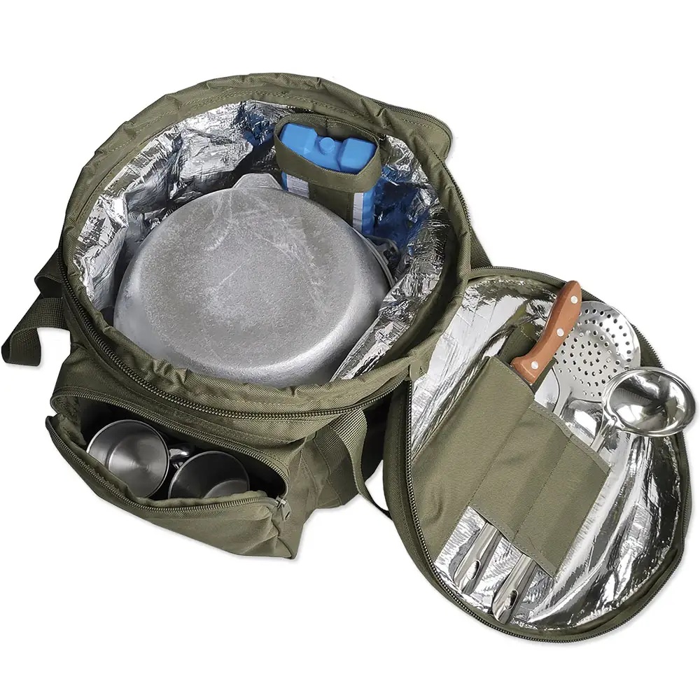 SDP-4 Picnic Set: Dishes for 4 people & Cooler Bag