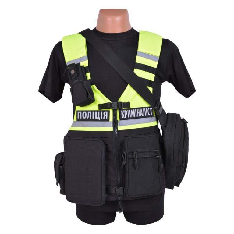 ZHRK Unloading Vest with Pouches for a Forensic Scientist, Forensic Vest