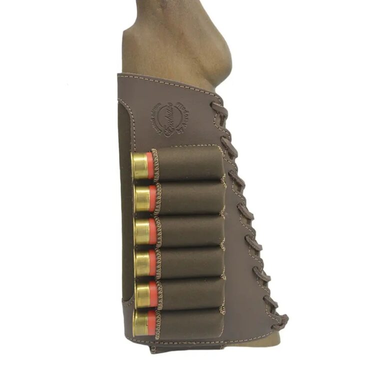 MNPSH-g Leather Cartridge Pouch for Smoothbore Weapon for 6 psc of 12, 16, 20 Caliber