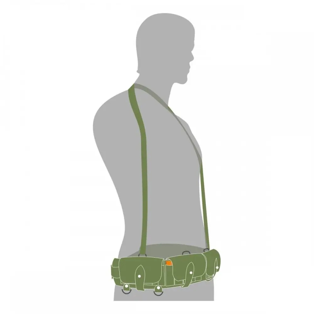 PK-2 Leather Cartridge Belt for 20 Cartridges 12-20 Caliber