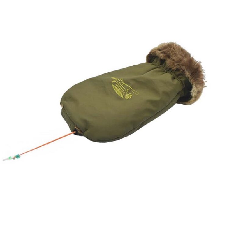 CHRZ-4 Mitten with Beaver Fur for Winter Fishing