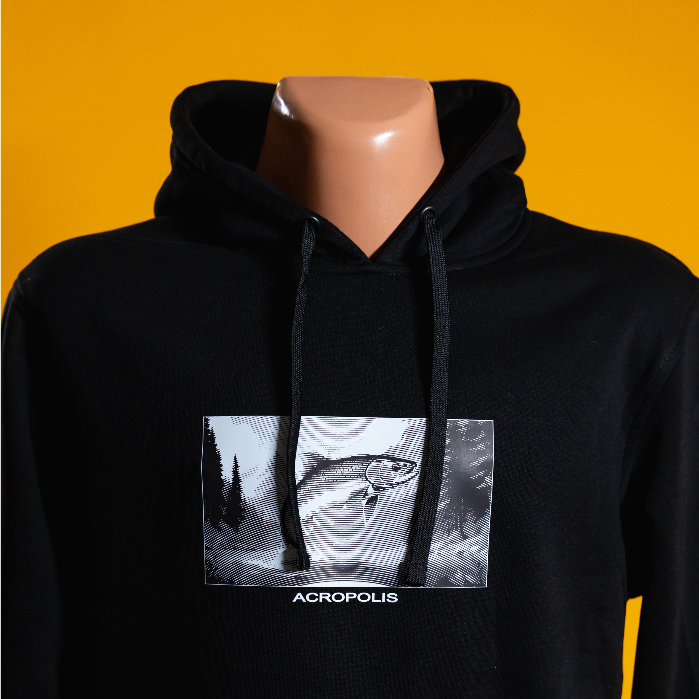 OHR-2 Black hoodie for fishermen Trout – S, M, L, XL