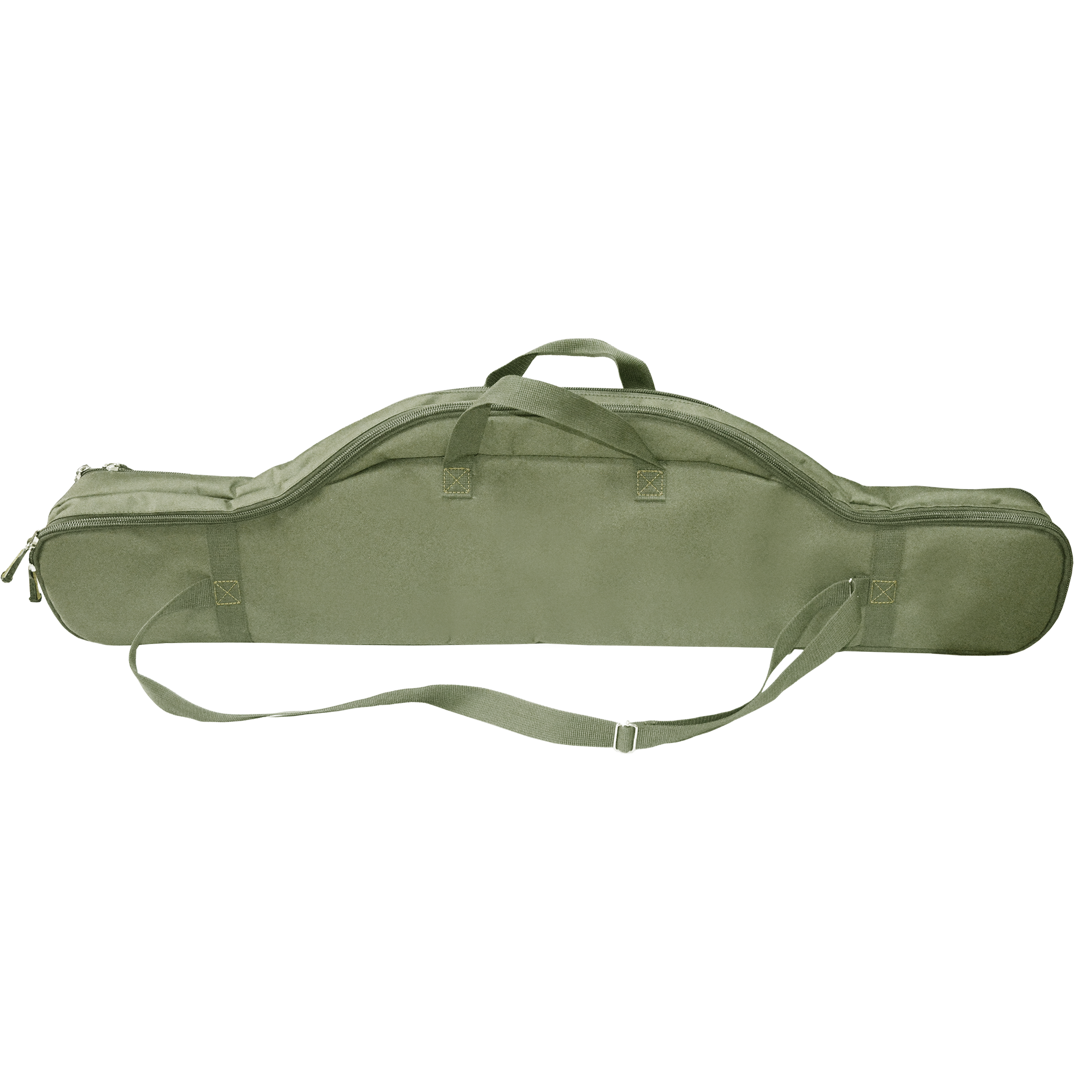FD-22p Soft Two-Section Carry Bag, 100cm Case for Fishing rods with Reels