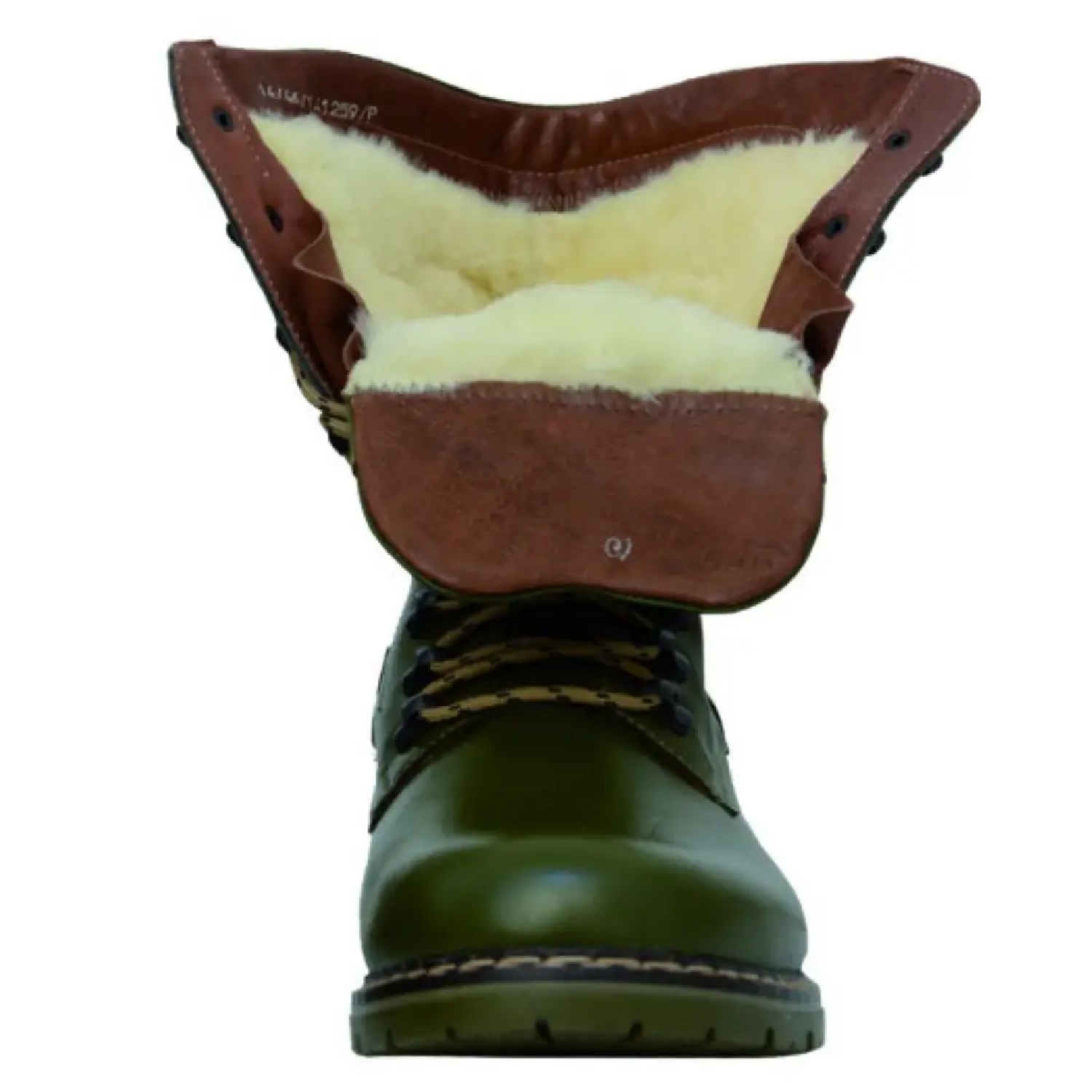 MCHO-2 Leather Winter Boots with Sheep Lining