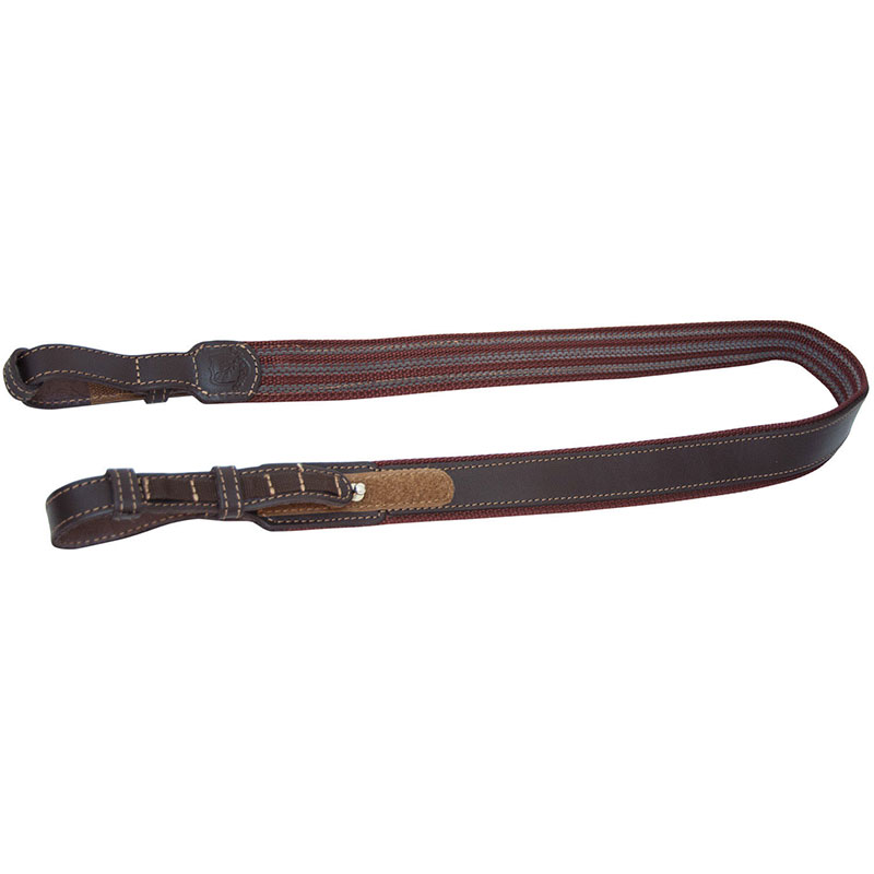 MR-7 Brown Leather Weapon Sling. Swivel 24mm