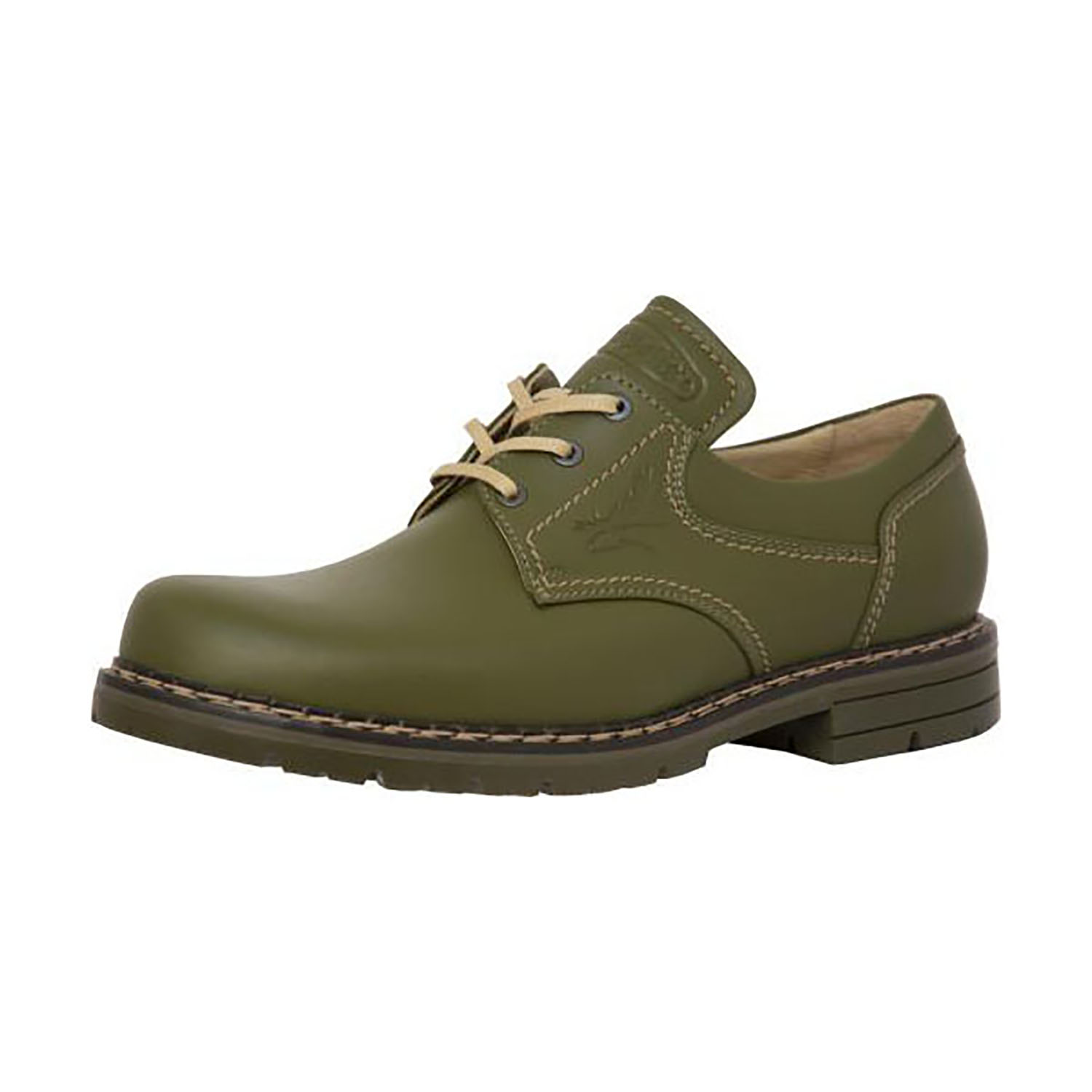 MTSH-1 Khaki Leather Shoes for Hunters and Fishermen