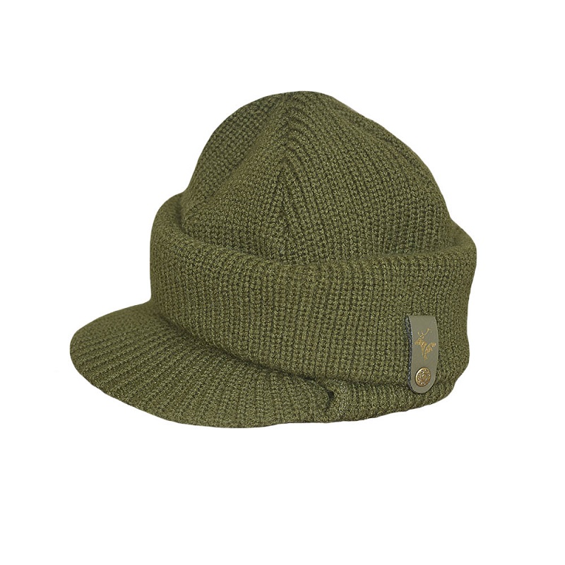 OBL-3 Balaclava Knit Hat with Visor