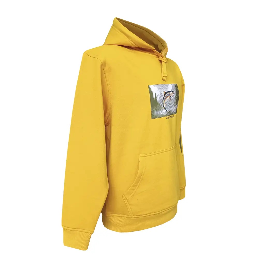OHR-2 Yellow hoodie for fishermen Trout – S, M, L, XL