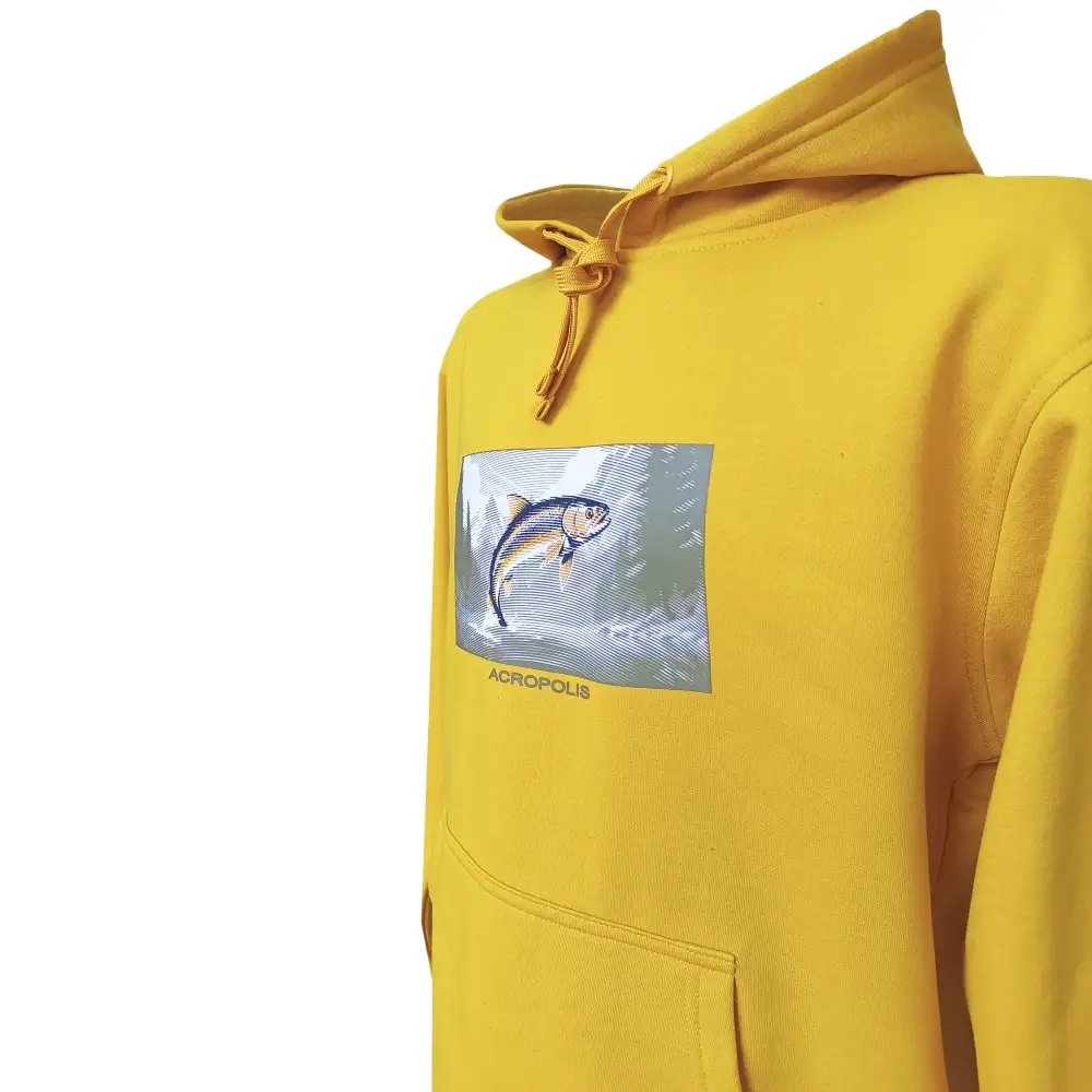 OHR-2 Yellow hoodie for fishermen Trout – S, M, L, XL