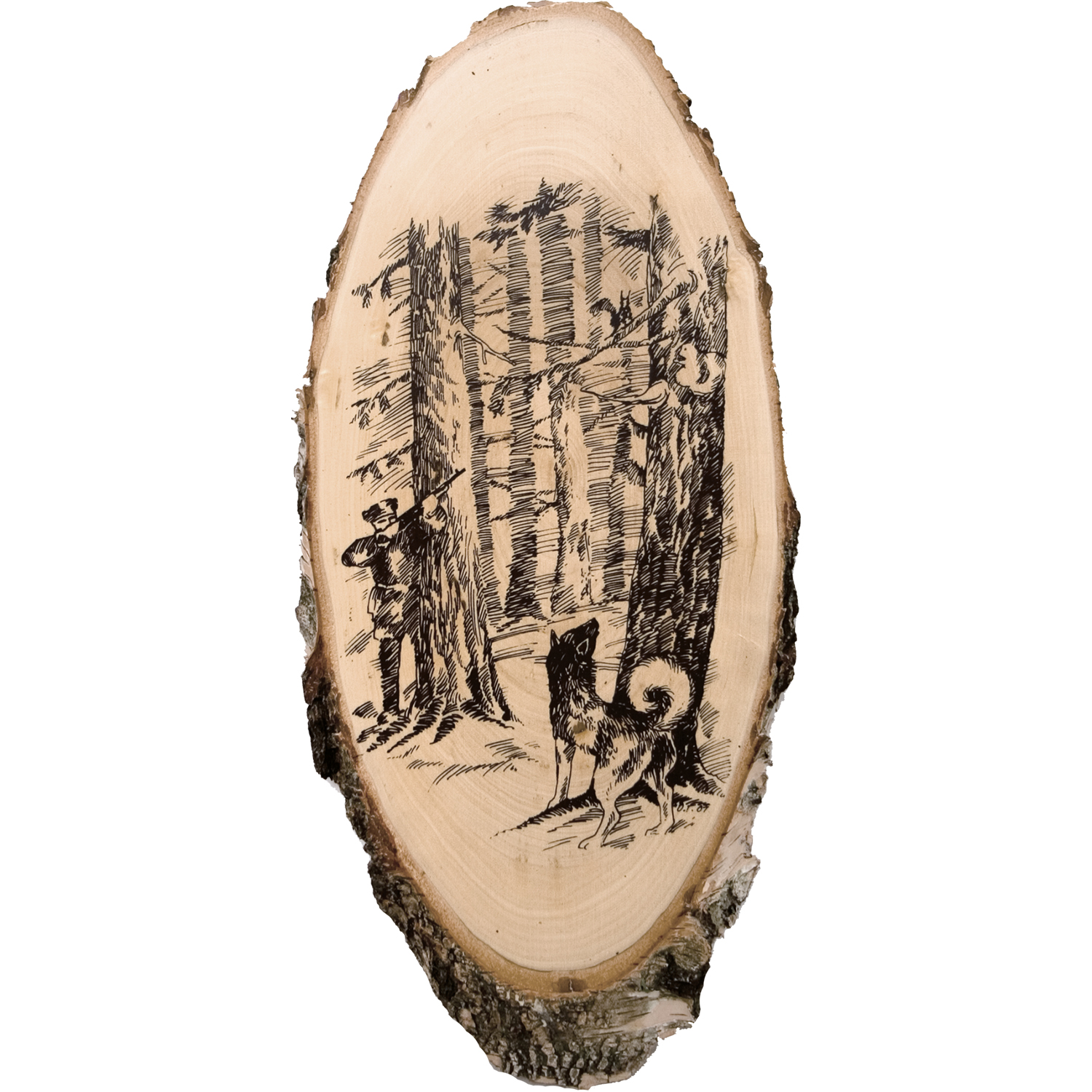 OMSH-3 Decorative Board – Winter Forest (silkscreen printing)