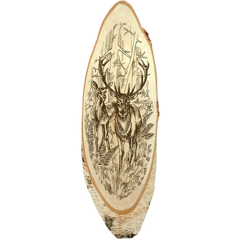 OMSH-4 Decorative Board – Deer (silkscreen printing)