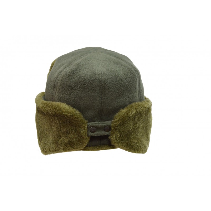 OSHM-8 Winter Fleece Hat with Faux Fur. Headphones Three Positions