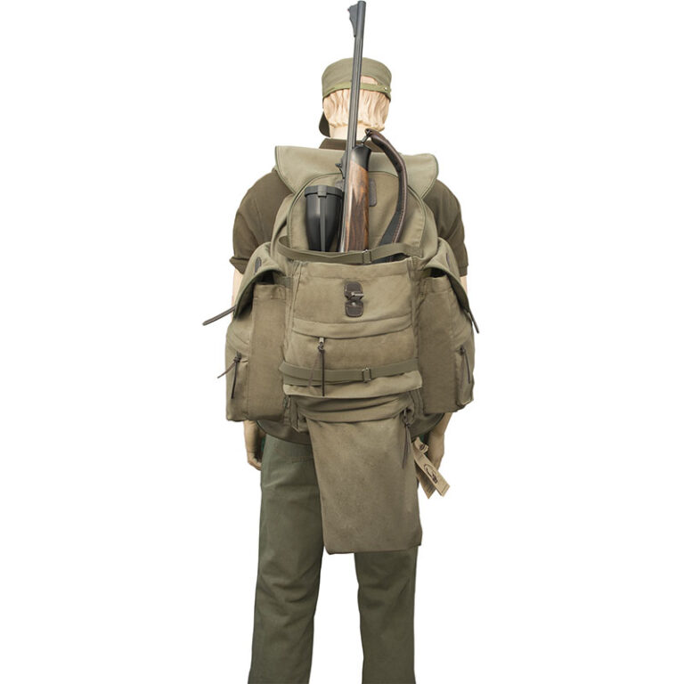 RM-1 Canvas Hunter Backpack with Rifle Compartment. Volume 28l