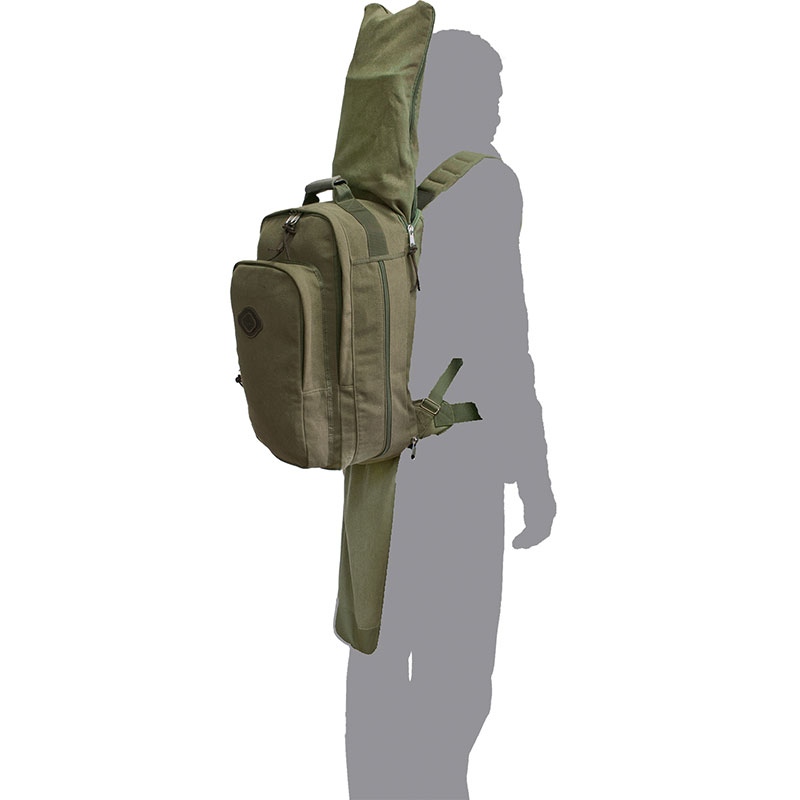 RM-5 Canvas Hunter Backpack with Rifle Compartment. Volume 30L