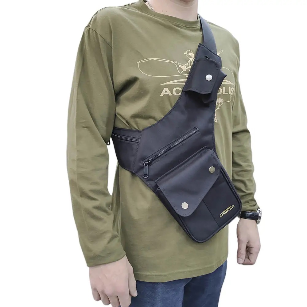 SDD-3 Black Waist & Shoulder Organizer Bag