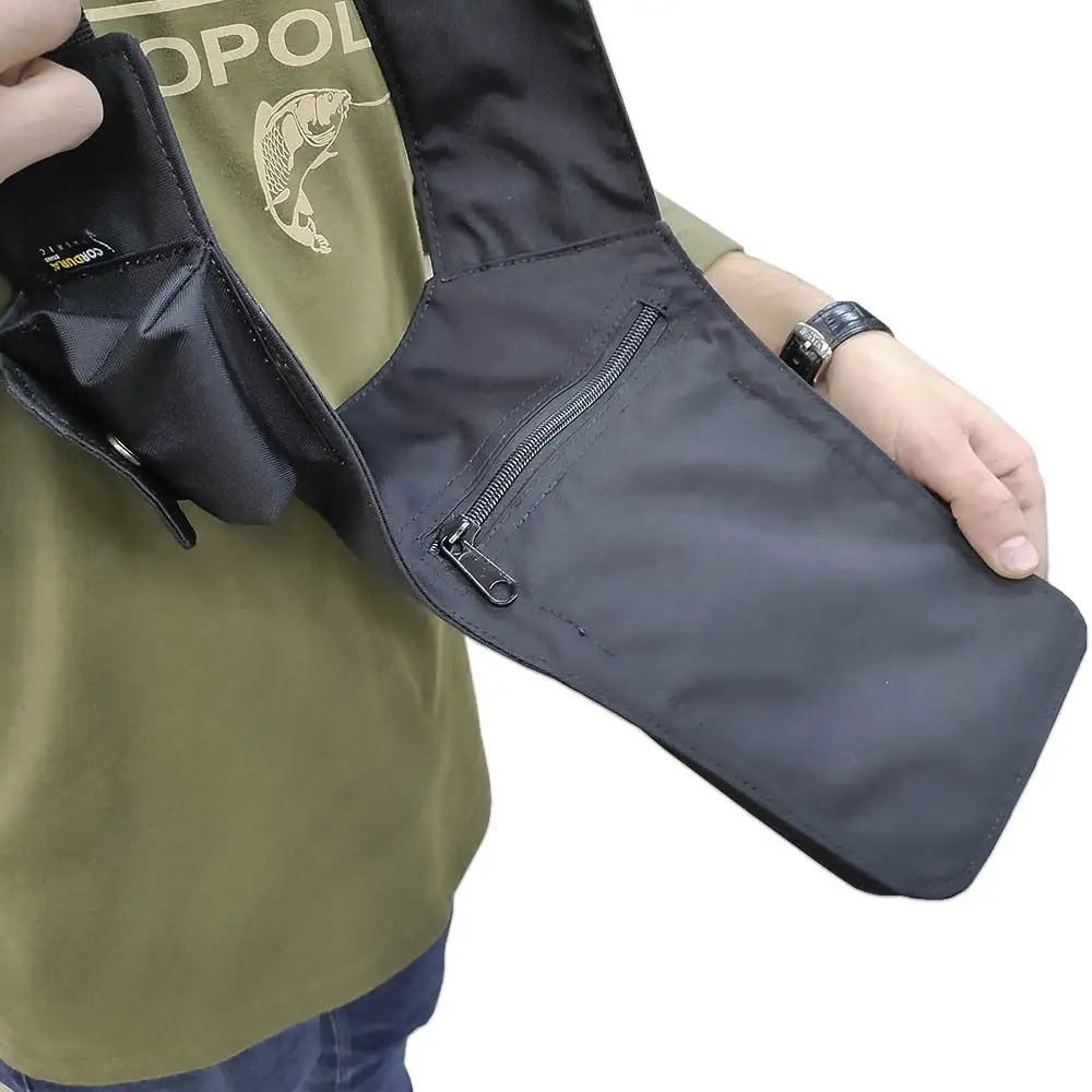 SDD-3 Black Waist & Shoulder Organizer Bag