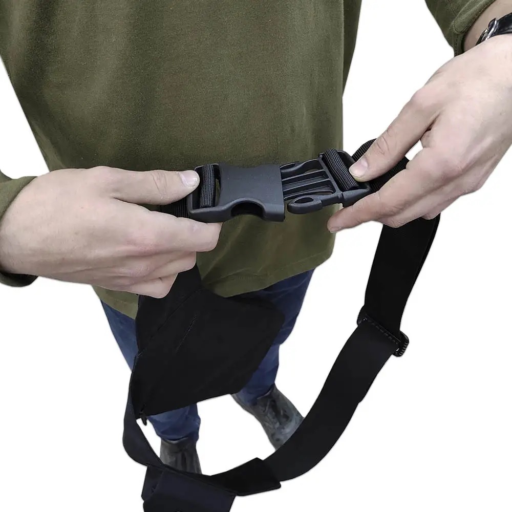 SDD-3 Black Waist & Shoulder Organizer Bag