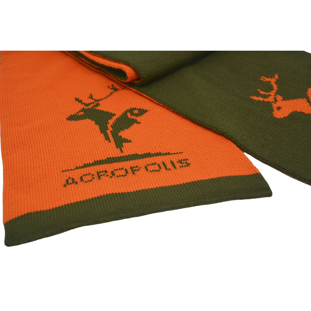 SSH-2 Bilateral signal scarf Orange / Olive