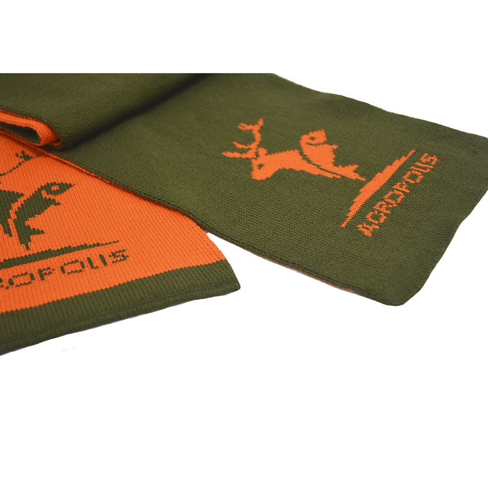 SSH-2 Bilateral signal scarf Orange / Olive