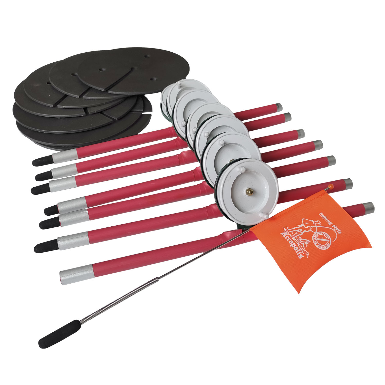 SZH-2u Bag for fishing tackle with 7 zherlitsa