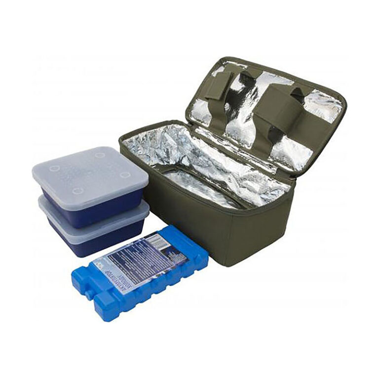 TSN-2 Cooler Bag for Baits. Bag + 2 boxes + Cold Storage Battery