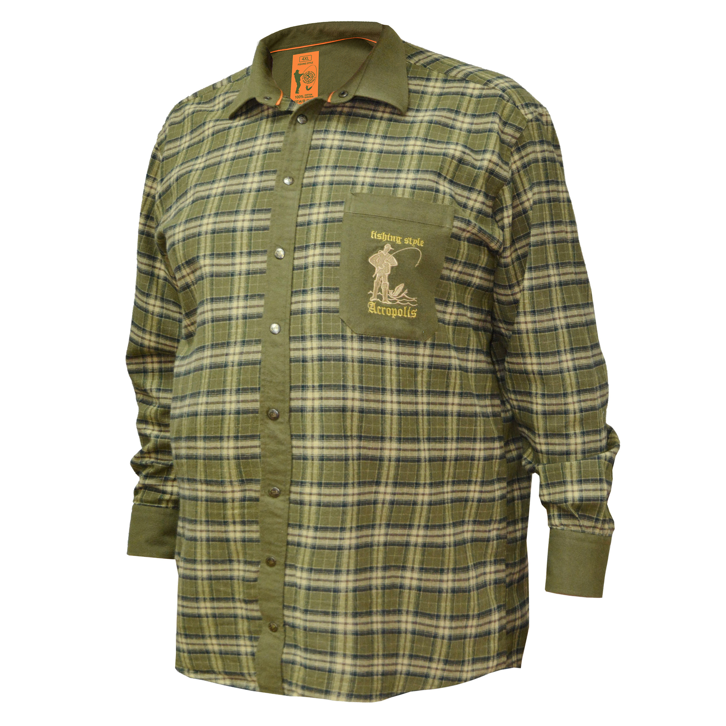 OS-1r Plaid Shirt for Angler