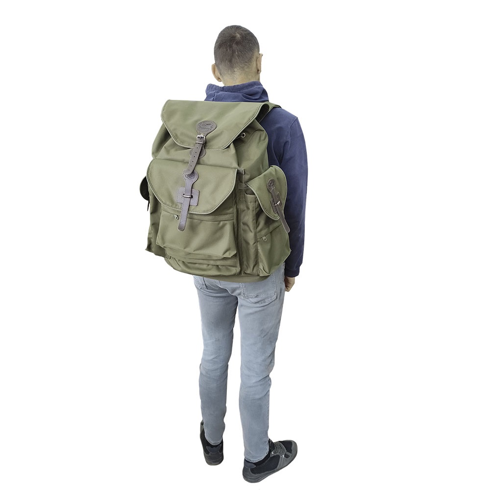 RM-2d Olive Hunting Backpack with Rifle Compartment. Volume 38l
