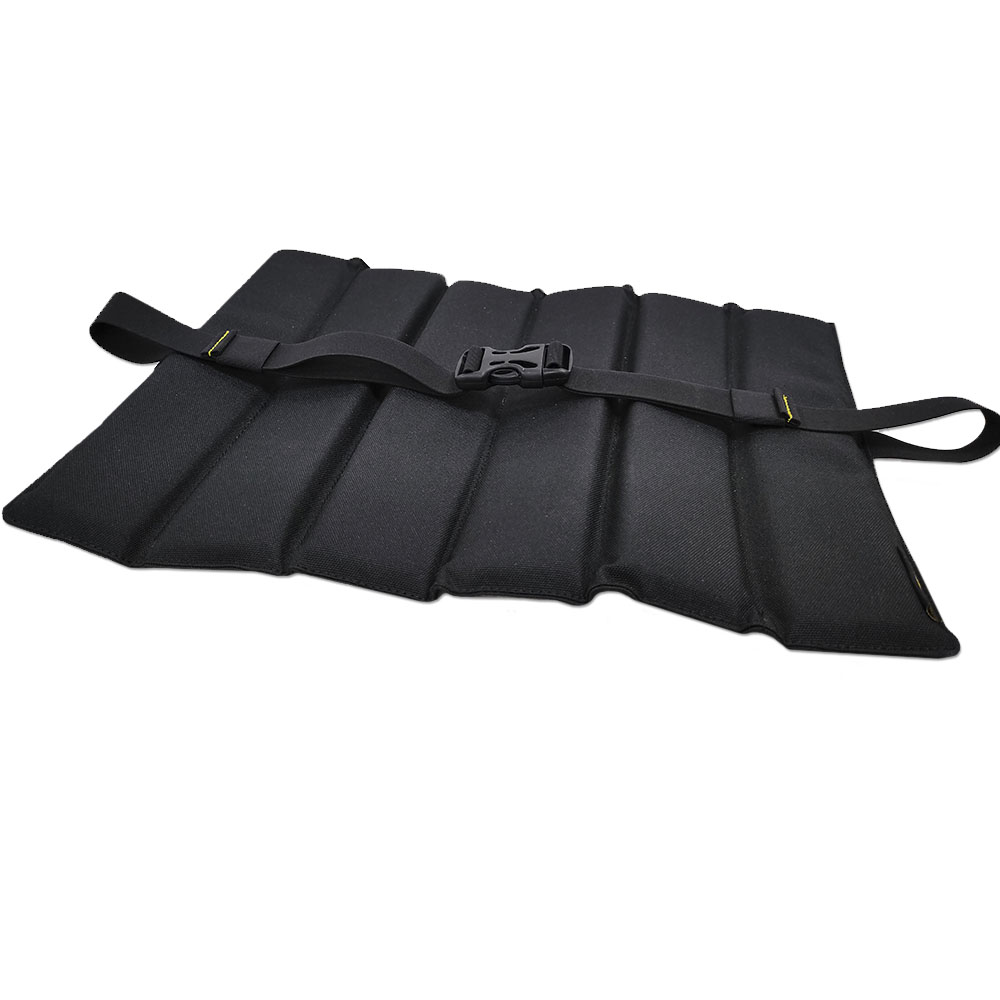 SP-1t Black Folding Seat, Field Mat, Portable Tourist Caremat