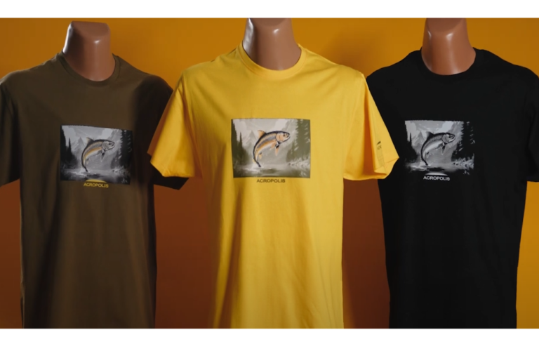 New colors, new emotions! Trout T-shirts from Acropolis — Carpathian style every day!