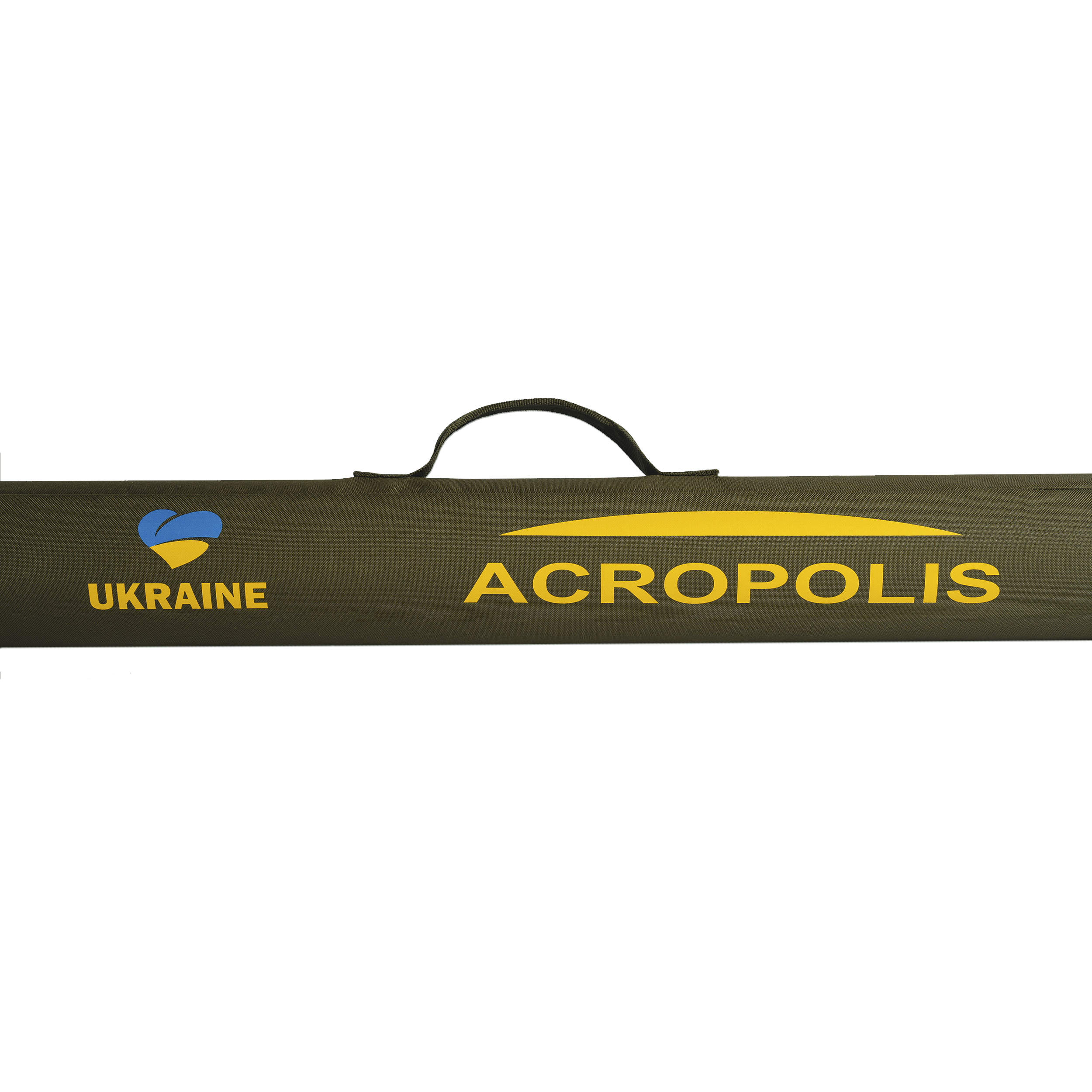 КВ-15/160н Тубус для вудилищ і спінінгів 160см з принтами Ukraine та Acropolis