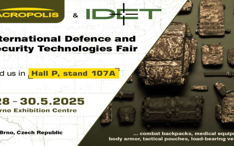 Acropolis to Showcase Tactical Gear at IDET 2025 in Brno