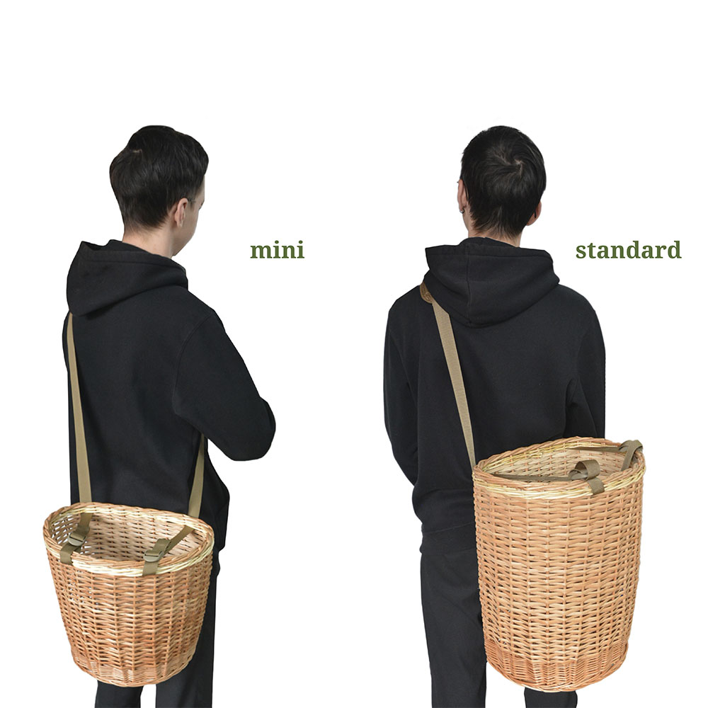 RNG-6 Mushroom Picking Large Wicker Basket. Volume 27L