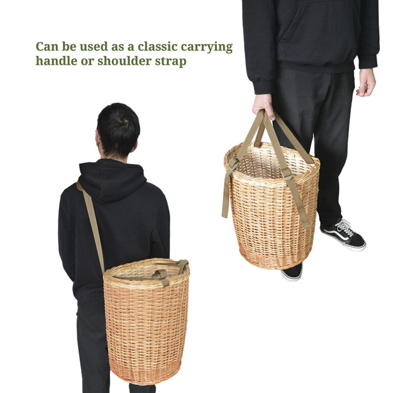 RNG-6 Mushroom Picking Large Wicker Basket. Volume 27L