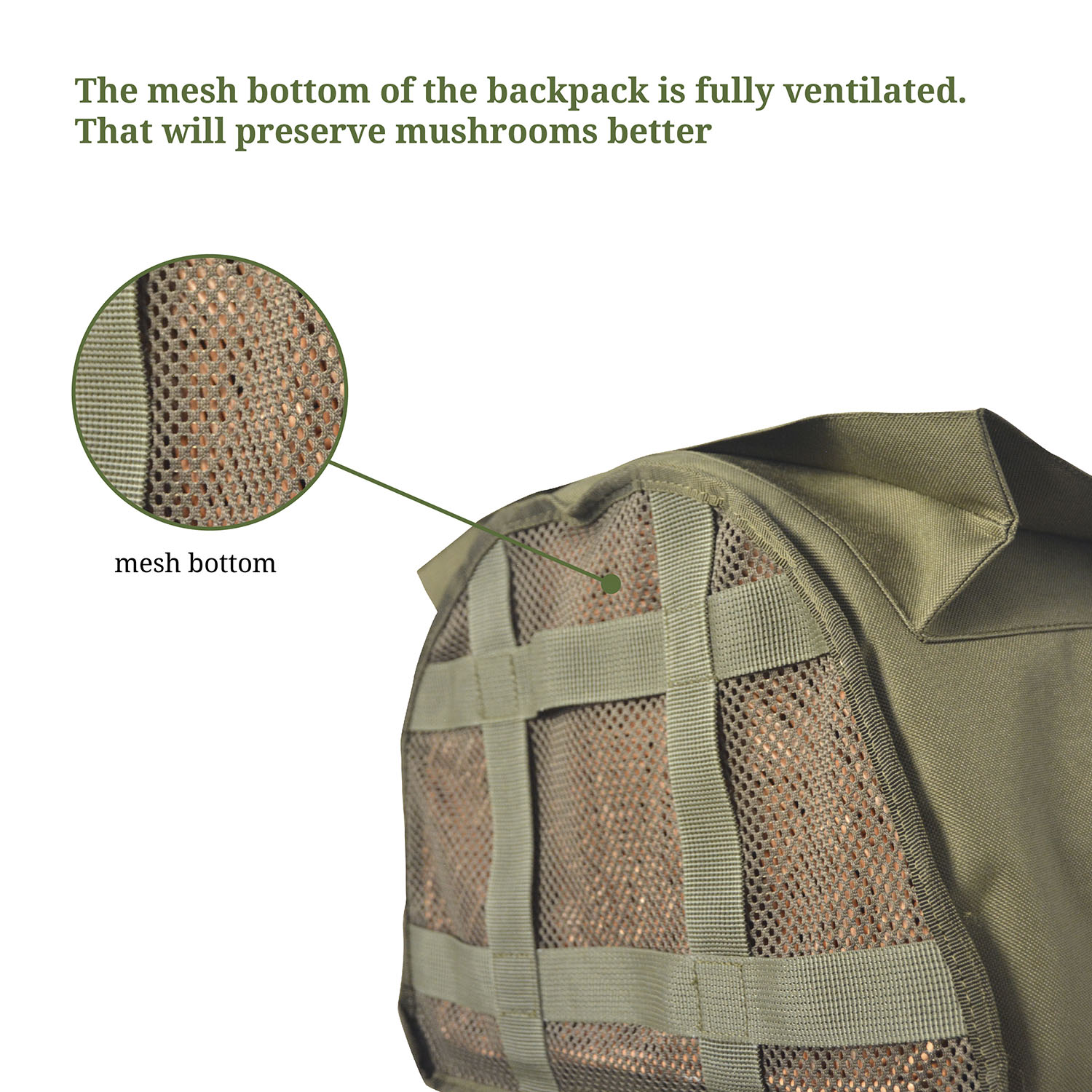 RNG-2 Mushroom Picker Backpack with Wicker Basket