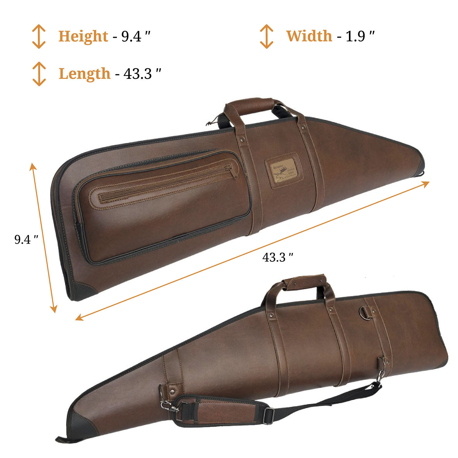 FZ-7 Rifle Weapon Eco Leather Hard Case 110cm