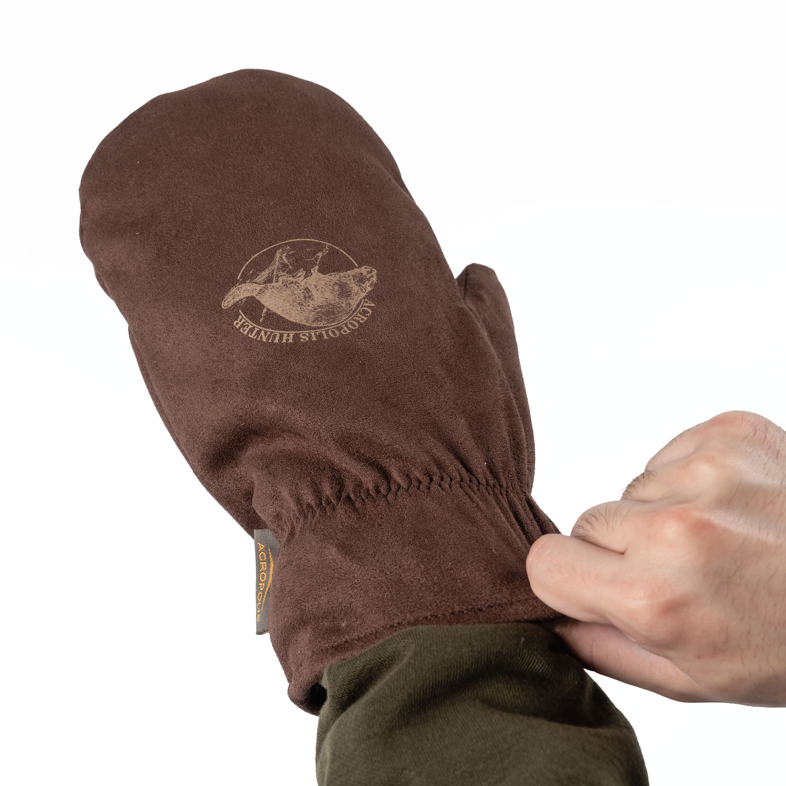 CHRZ-3 Winter Mittens with Beaver Fur