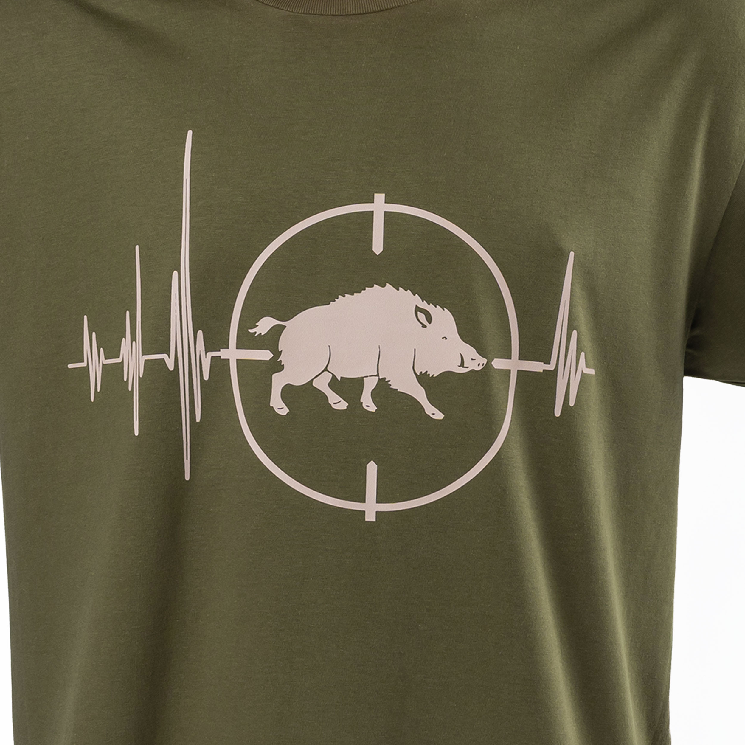 OFK-1h Khaki T-shirt Boar for Hunters