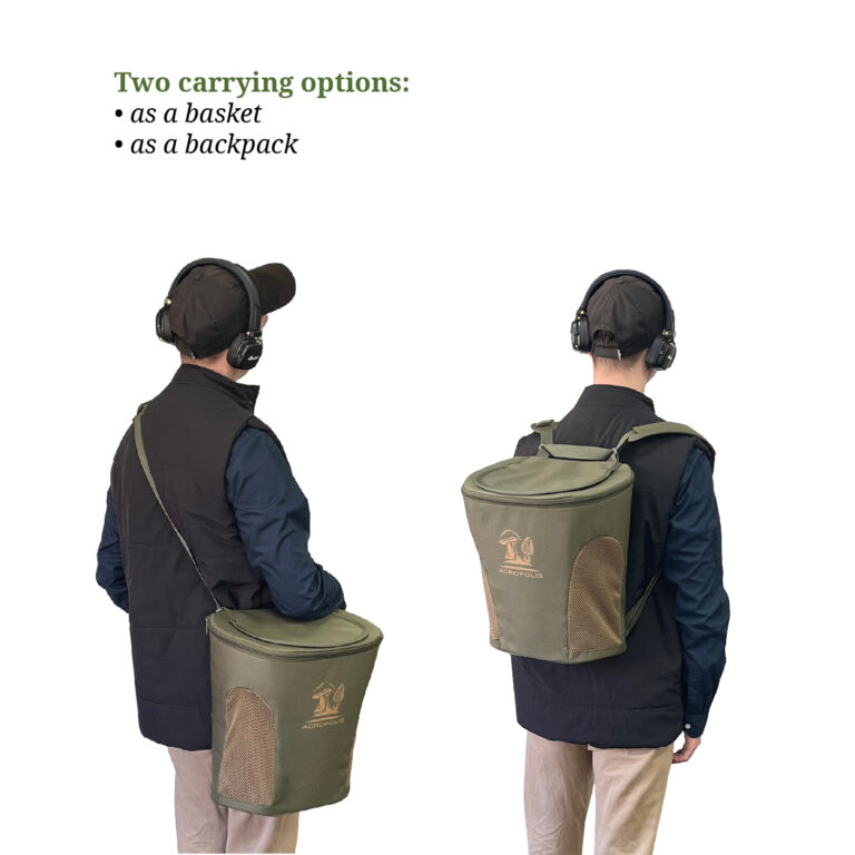 RNG-10 Mushroom Picker Backpack 3in1. Forage Rucksack / Shoulder Bag / Basket