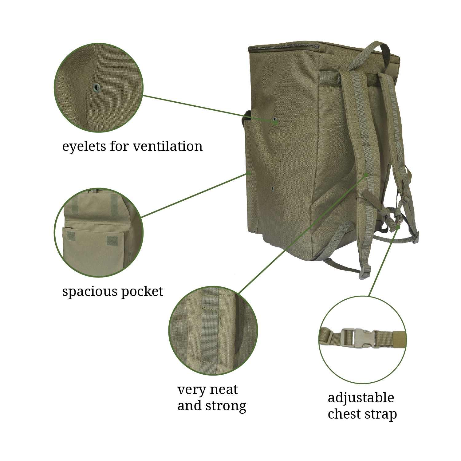 RNG-3 Mushroom Picker Backpack with Two Baskets