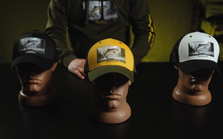 Maximum convenience, minimum extras — a cap that knows what a fisherman needs! Acropolis OSHM-20