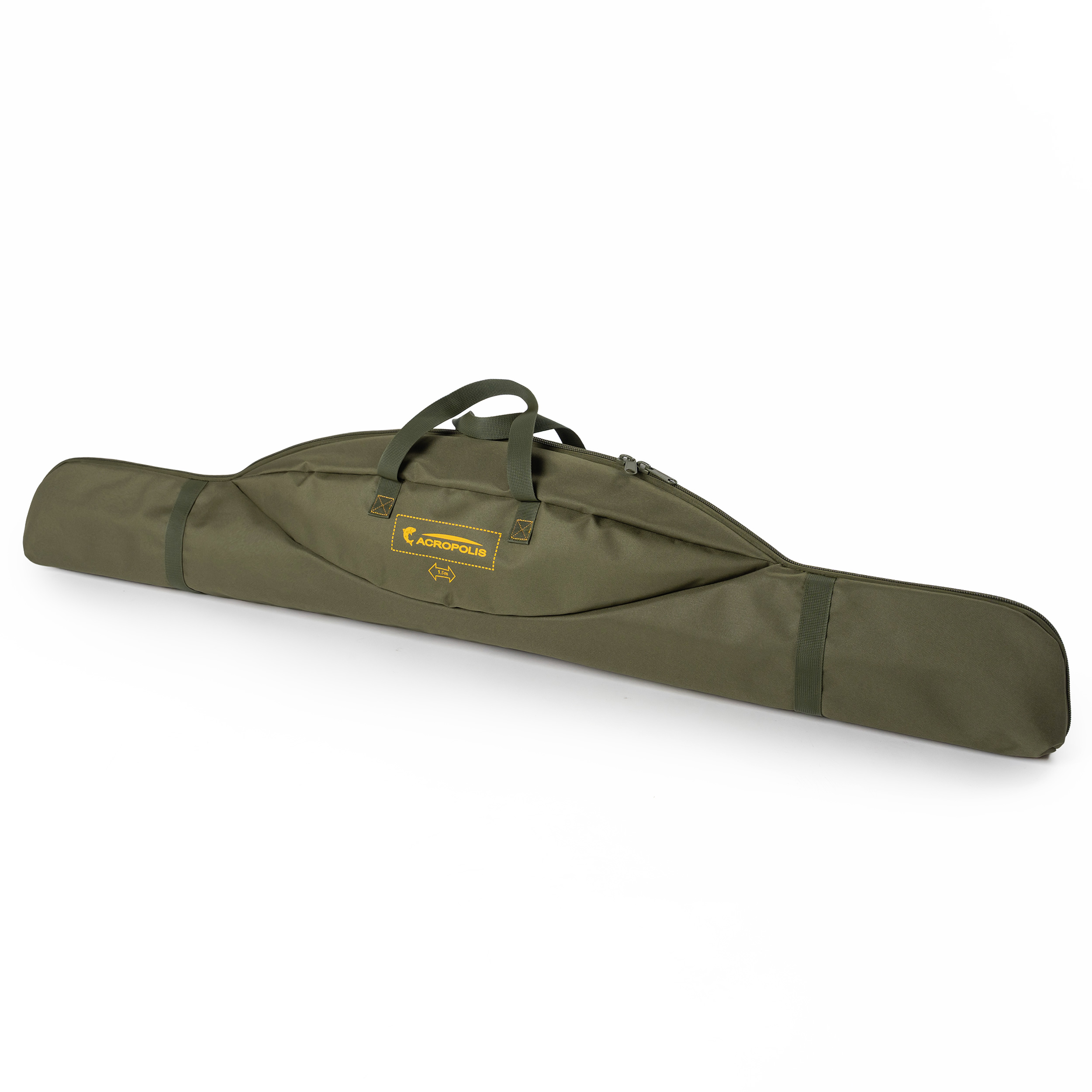 FD-24a Soft Fishing Case, 150cm Carry Bag for 4 Rods with Reels